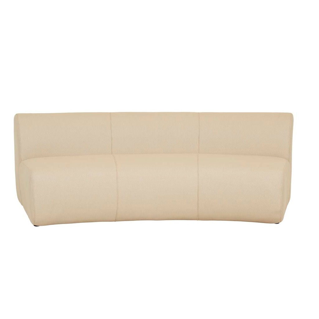 [ARUBA-ARC-2-SEATER-SOFA-DESSERT-SAND-SOF-ARUBA-ARC-2S] Aruba Arc 2 Seater Sofa - Dessert Sand