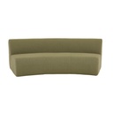 Aruba Arc 2 Seater Sofa - Nori