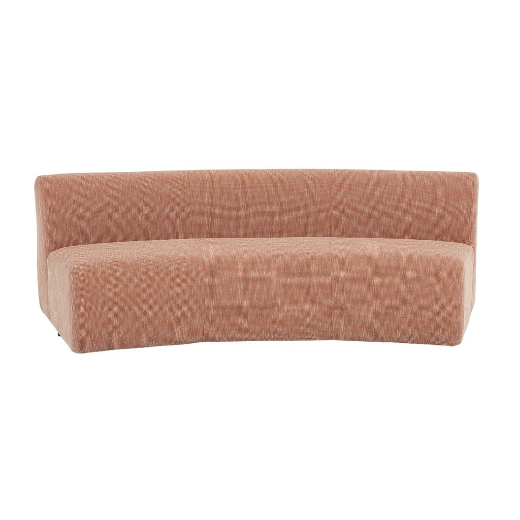 [ARUBA-ARC-2-SEATER-SOFA-TUSCAN-BRICK-SOF-ARUBA-ARC-2S] Aruba Arc 2 Seater Sofa - Tuscan Brick