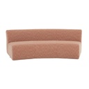 Aruba Arc 2 Seater Sofa - Tuscan Brick
