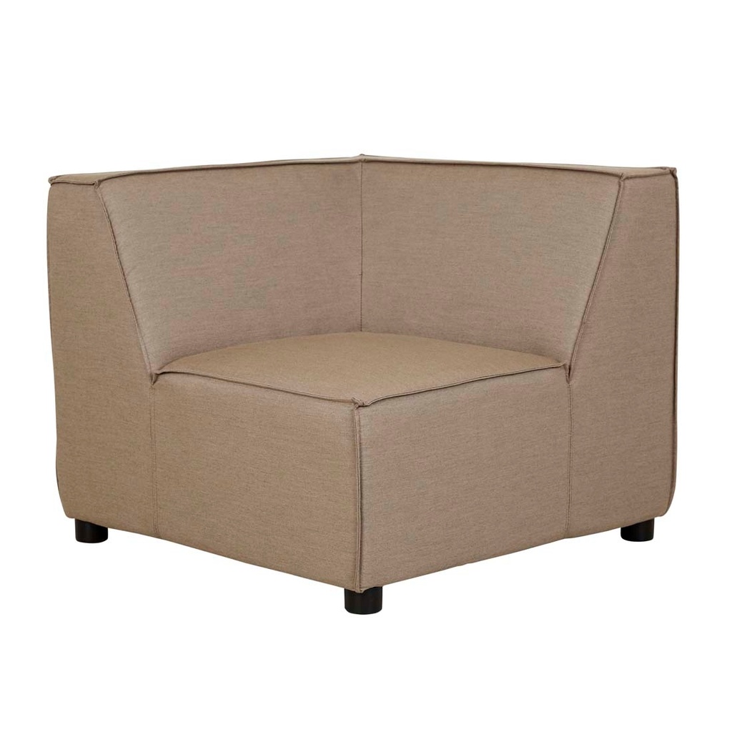 [ARUBA-CUBE-CORNER-SOFA-BARK-SOF-ARUBA-CUB-CNR-BAR] Aruba Cube Corner Sofa - Bark