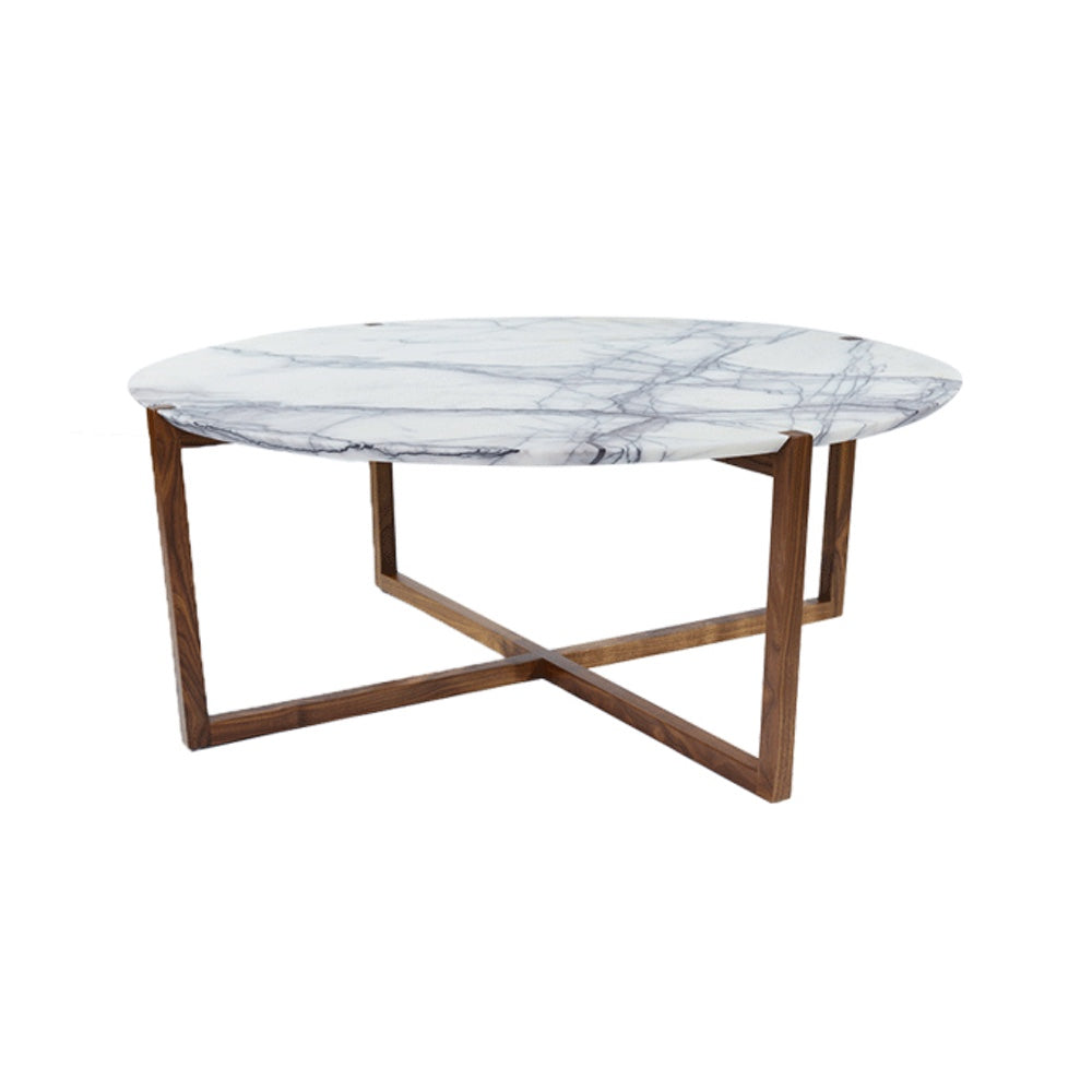[7340041699568] Markham Coffee Table - Marble top