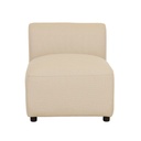 Aruba Curve 1 Seater Centre Sofa