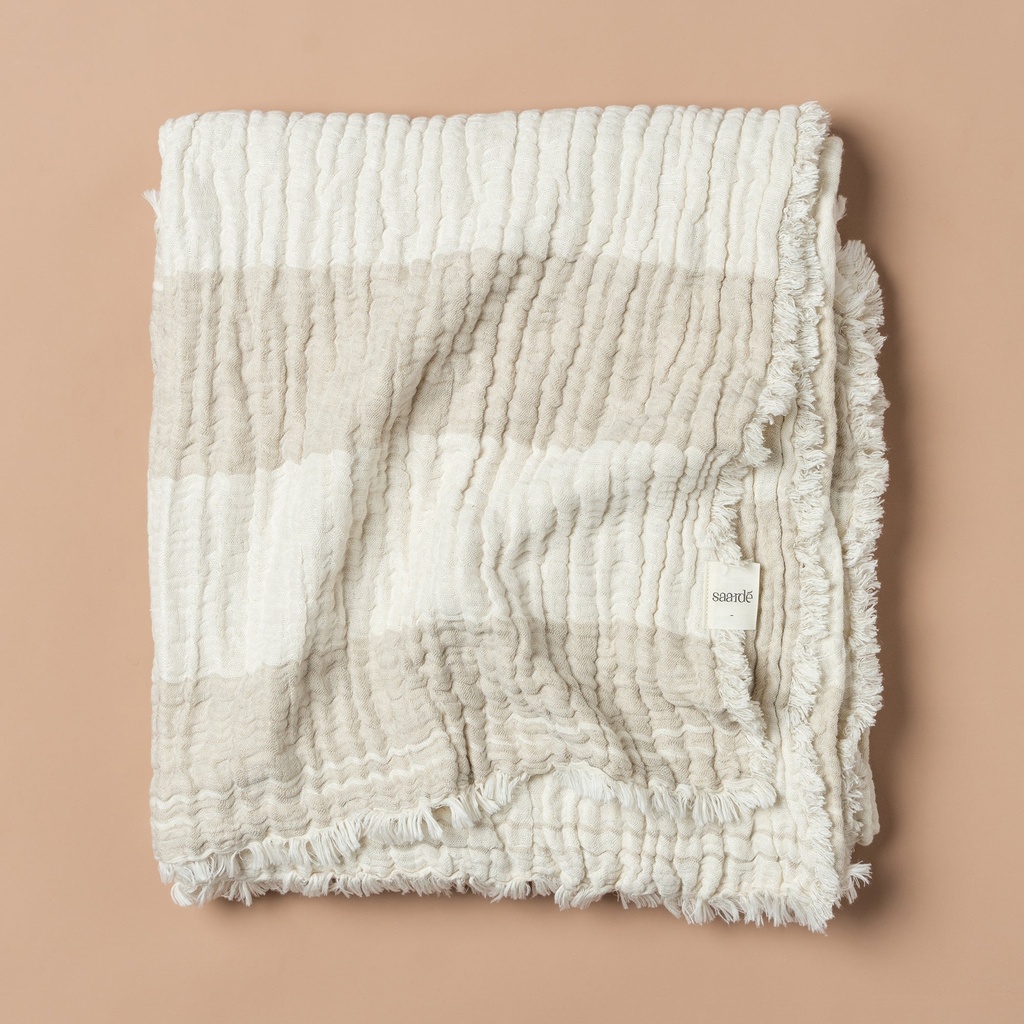 [7494010929392] Enes Linen Bedcover