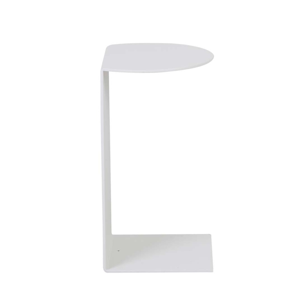 [ARUBA-FLIP-SIDE-TABLE-WHITE-LT-ARUBA-FLIP] Aruba Flip Side Table - White