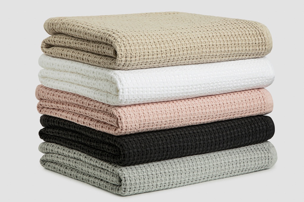 [8259039068400] Cotton Waffle Blanket