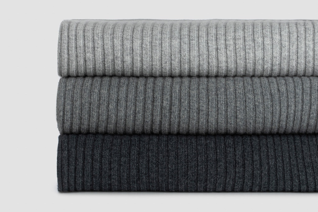 [8259057811696] Wide Rib Angora & Merino Wool Blankets
