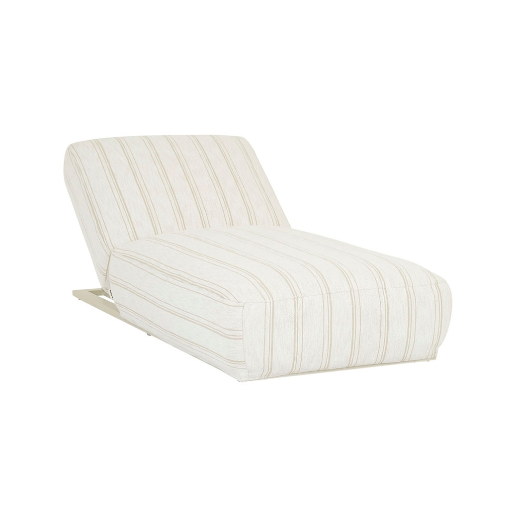 [ARUBA-PLUSH-SUNBED-NATURAL-CLAY-STRIPE-SB-ARUBA-PLSH] Aruba Plush Sunbed - Natural Clay Stripe