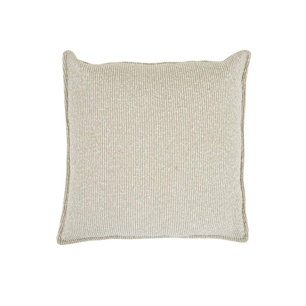 [ARUBA-TULUM-OUTDOOR-SQ-CUSHION-NATURAL-SPECKLED-CUS-ARUBA-TLM-OUT-50X50] Aruba Tulum Outdoor Square Cushion - Natural Speckled
