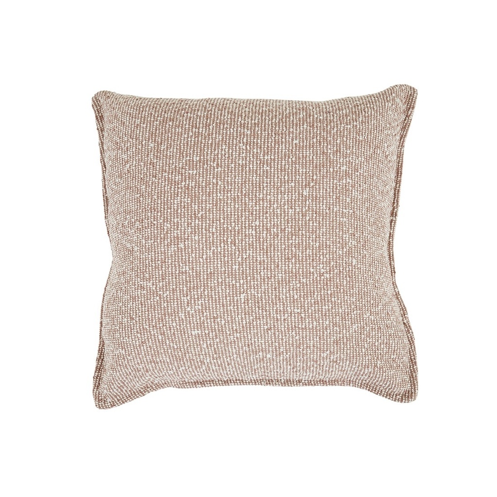 [ARUBA-TULUM-OUTDOOR-SQ-CUSHION-TERRACOTTA-SPECKLED-CUS-ARUBA-TLM-OUT-50X50] Aruba Tulum Outdoor Square Cushion - Terracotta Speckled