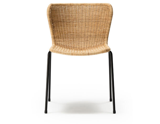 [8487574929648] C603 Chair - Natural Rattan Slimit