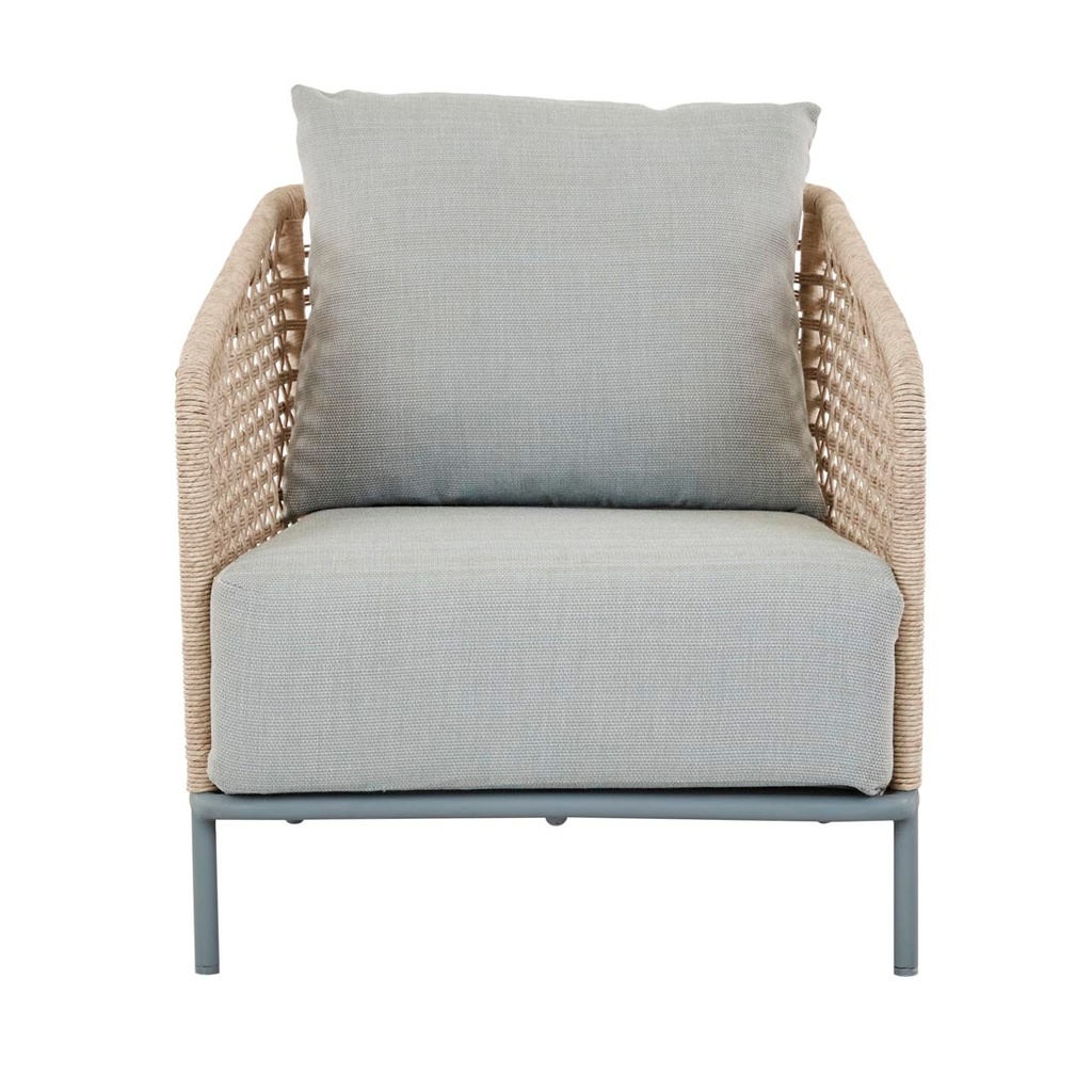[ASPEN-CLUB-SOFA-CHAIR-LAGOON-SHELL-SOF-ASPEN-CLUB-1S-SHELL] Aspen Club Sofa Chair - Lagoon - Shell