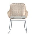 Aspen Lodge Dining Armchair - Shell - Serene Blue