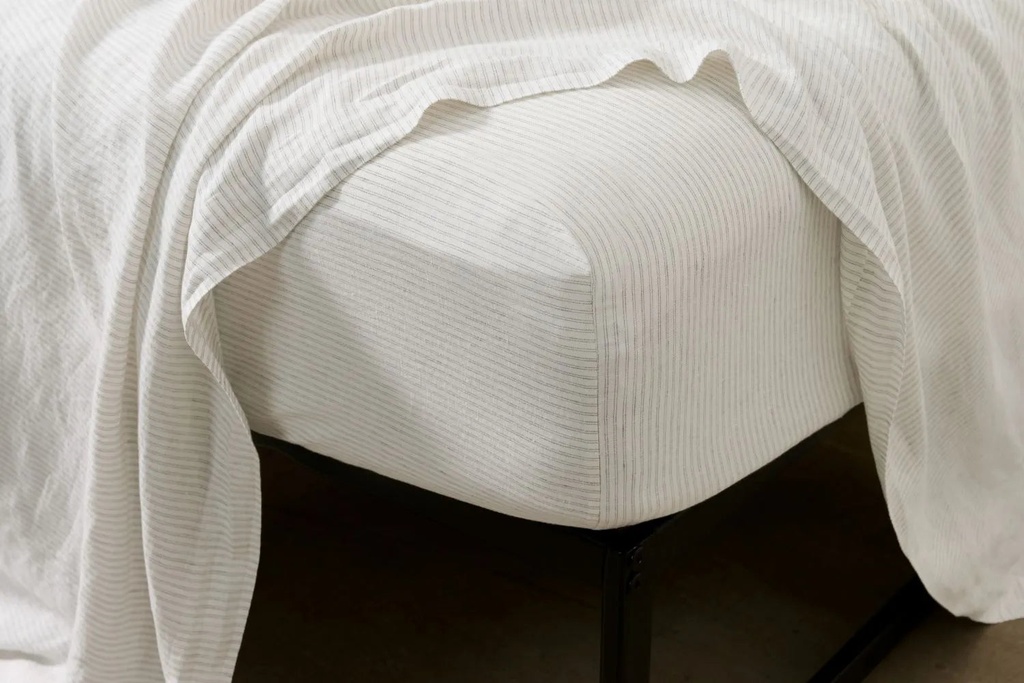 [8258320269552] Belgian Linen Flat Sheet