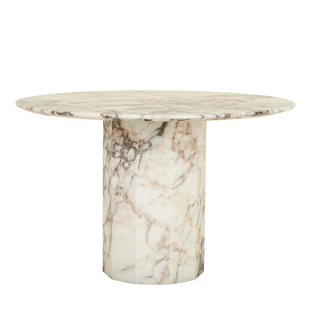 [ATLAS-DECAGON-DINING-TABLE-MATT-OCEAN-MARBLE-DT-ATLAS-DEC-X] Atlas Decagon Dining Table - Matt Ocean Marble