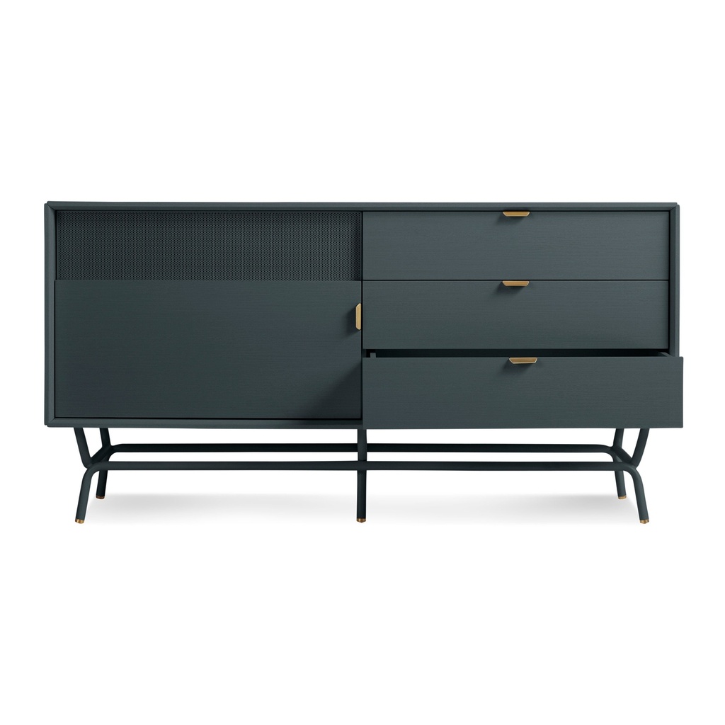 [DA1-1DR3DW-WL] Dang 1 Door / 3 Drawer Console