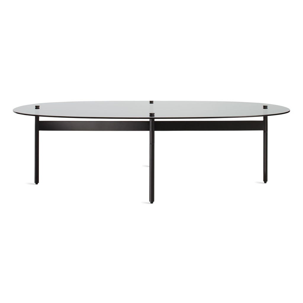 [FM1-SWVTBL-BK] Flume Swoval Coffee Table