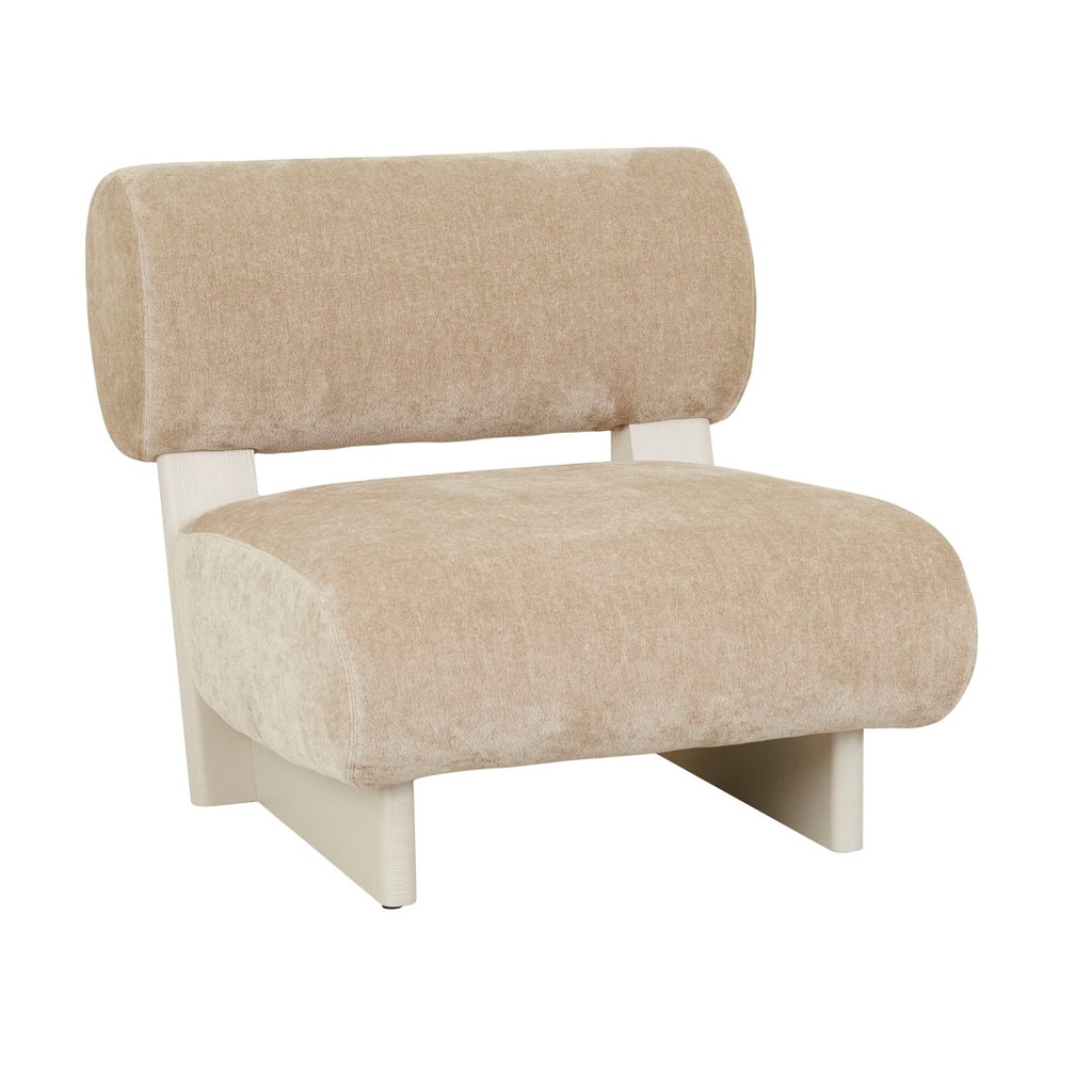 [CH-PINTO-OCC-MARZIPAN-PORCELAIN] Pinto Occasional Chair - Marzipan - Porcelain