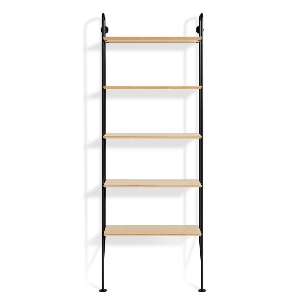 [HT1-STBKBK-WH] Hitch Bookcase
