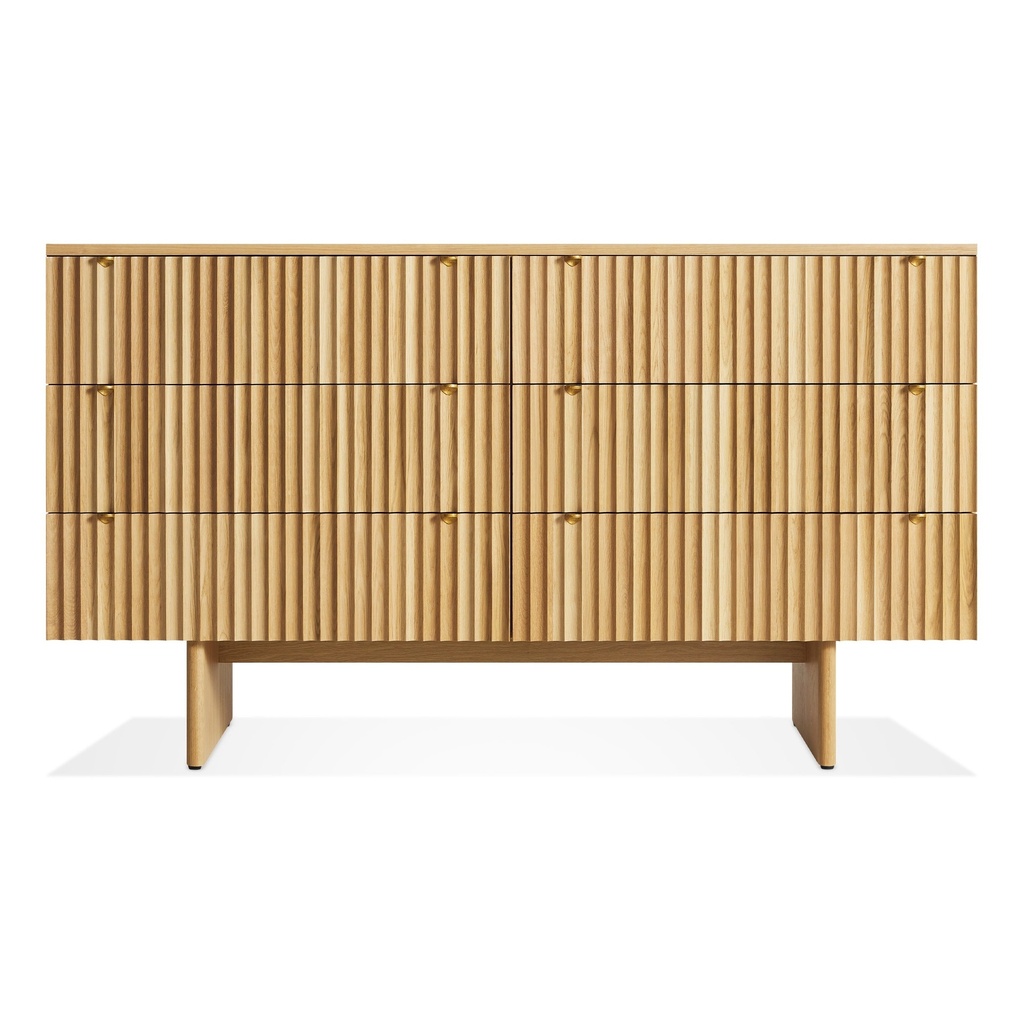 [MU1-TP6DWR-WL] Murmur 6 Drawer Dresser
