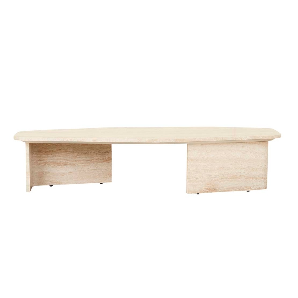 [ATLAS-SHIFT-COFFEE-TABLE-NATURAL-TRAVERTINE-CT-ATLAS-SHIFT] Atlas Shift Coffee Table - Natural Travertine