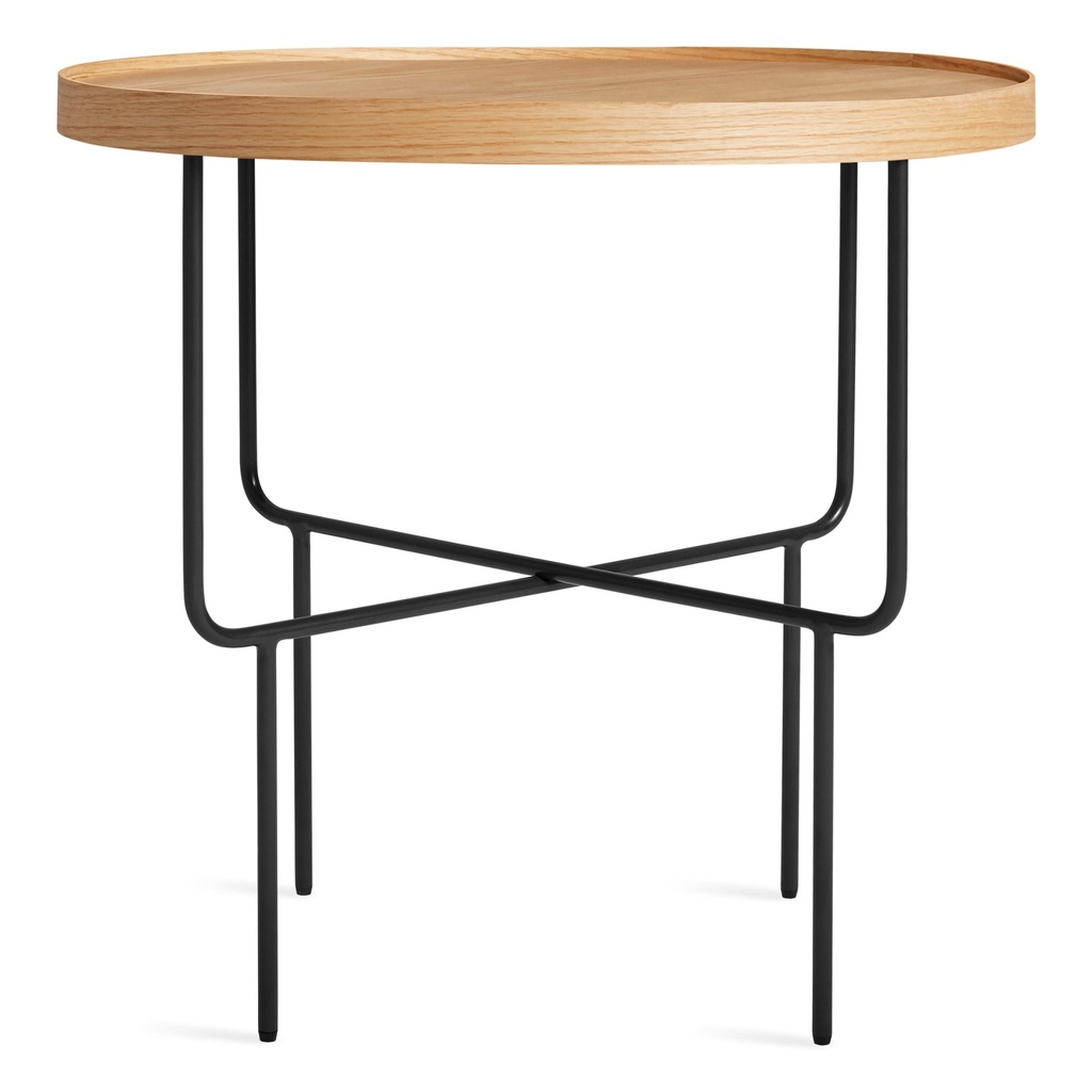 [RH1-TBTLSD-WO] Roundhouse Tall Side Table