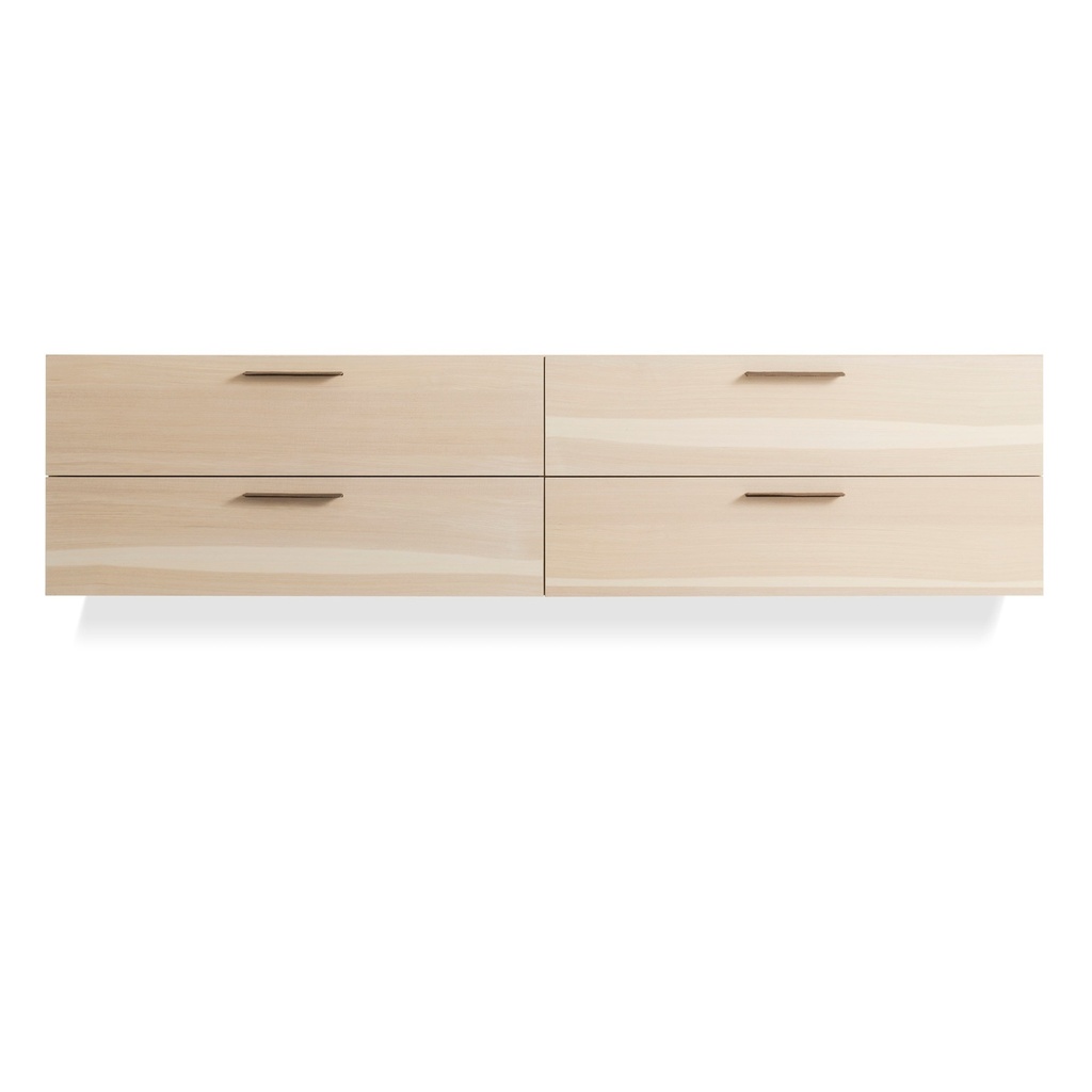 [SH1-4DRWWM-HK] Shale 4 Drawer Wall-Mounted Cabinet