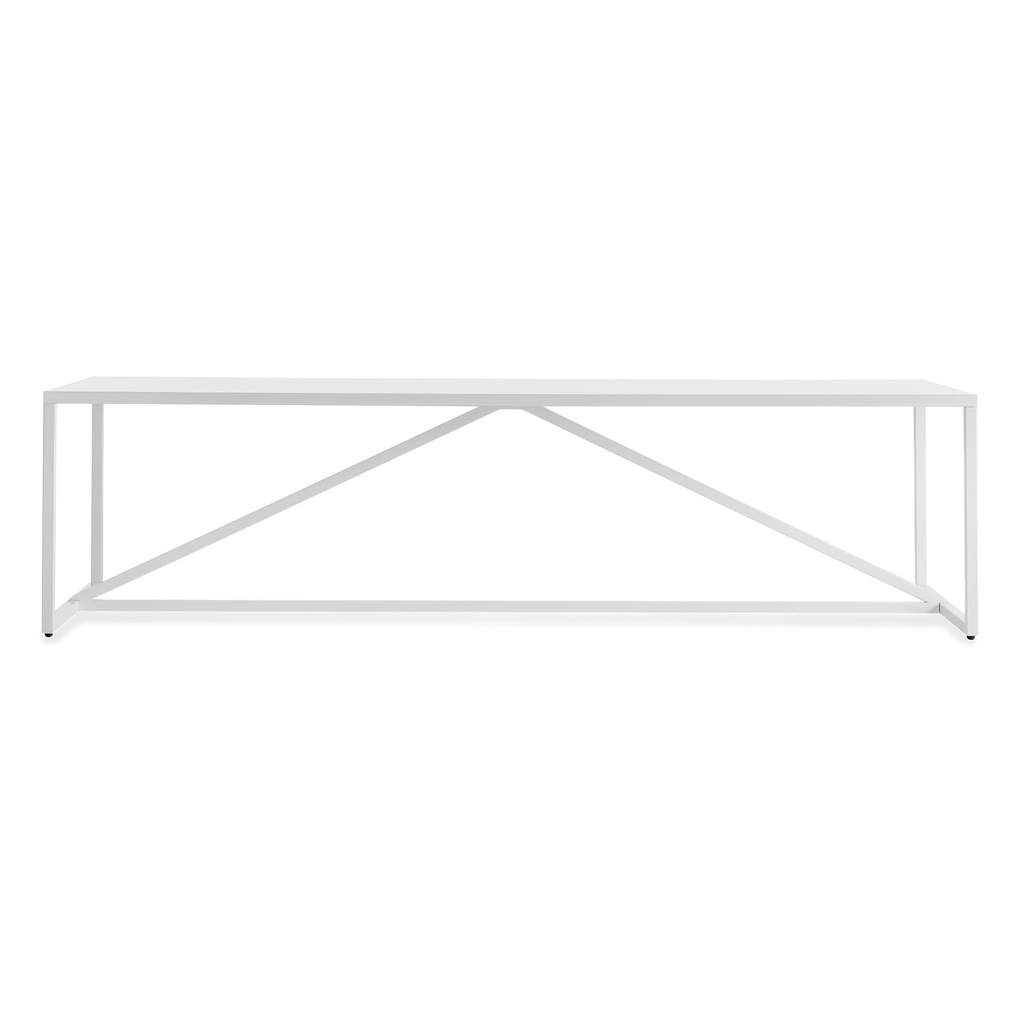 [SR1-COFTBL-WH] Strut Coffee Table