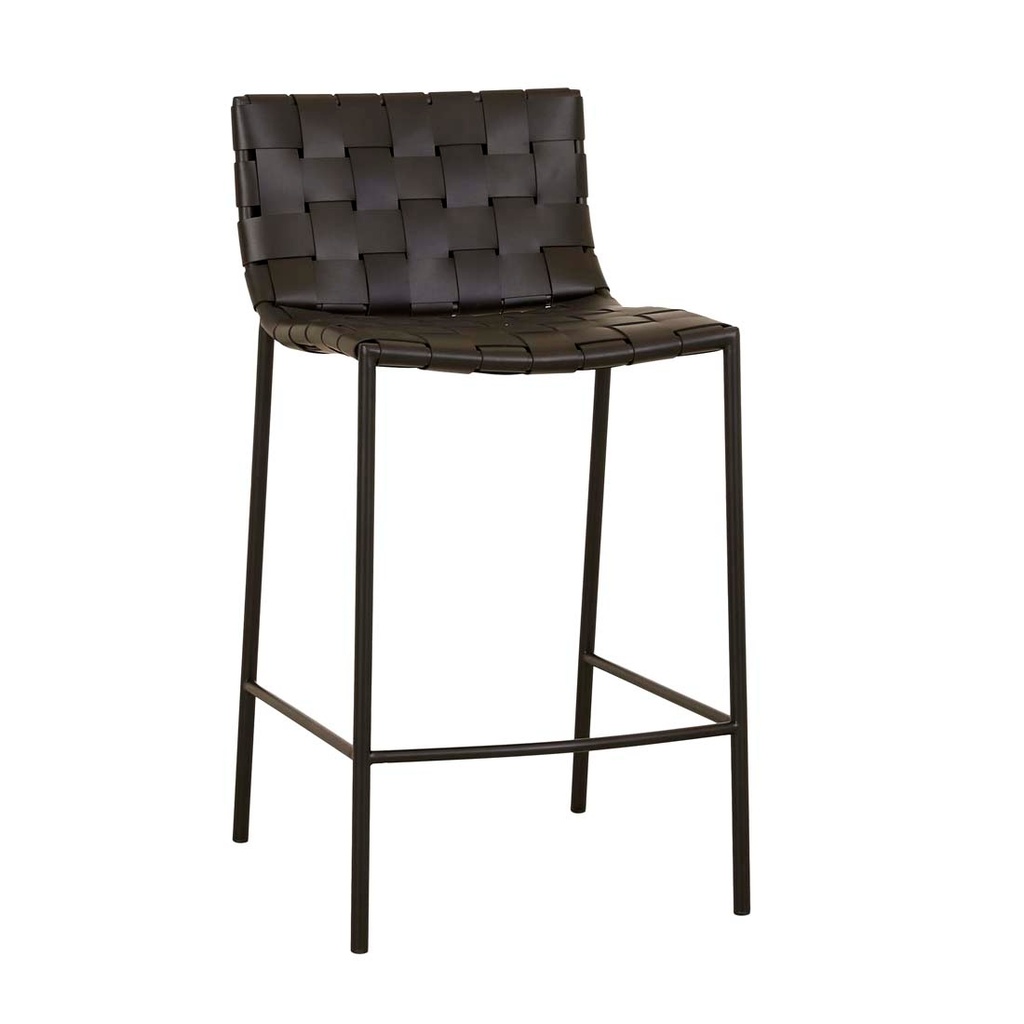 [EVERLY-BARSTOOL-JET-BLACK-BLACK-METAL-BS-EVER-X-BLACK-METAL] Everly Barstool - Jet Black - Black Metal