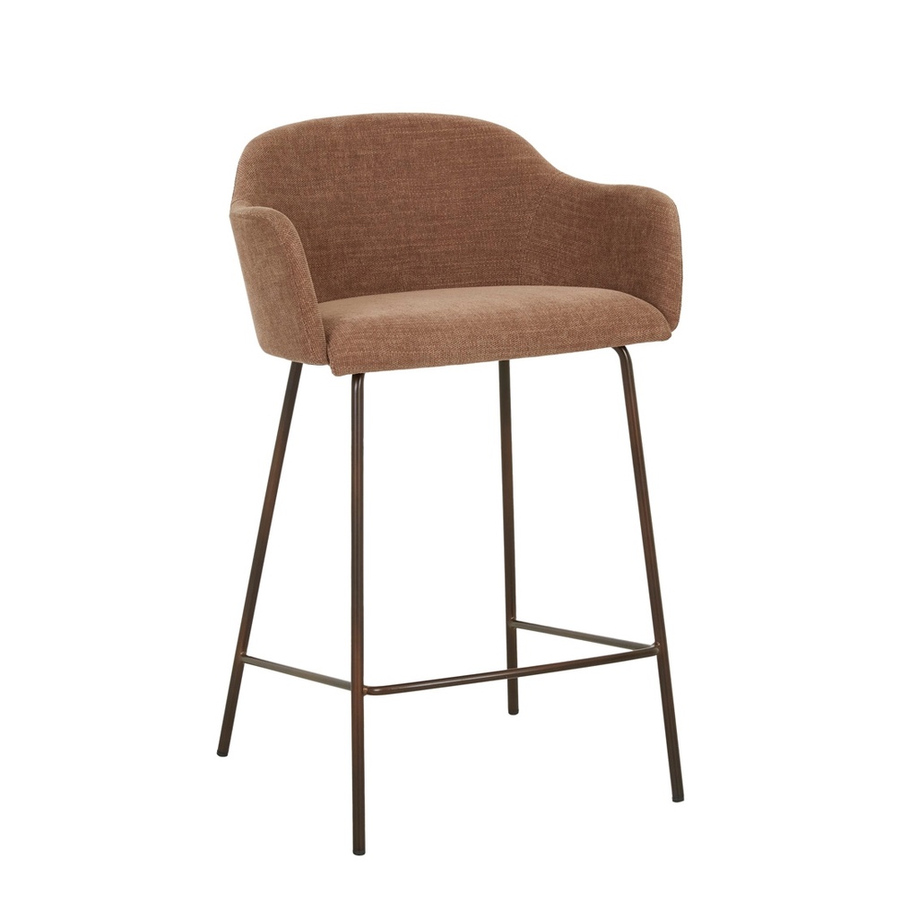 [RILEY-BARSTOOL-COPELAND-HAZEL-ANTIQUE-BRONZE-BS-RIL-X-ANTIQUE-BRONZE] Riley Barstool - Copeland Hazel - Antique Bronze