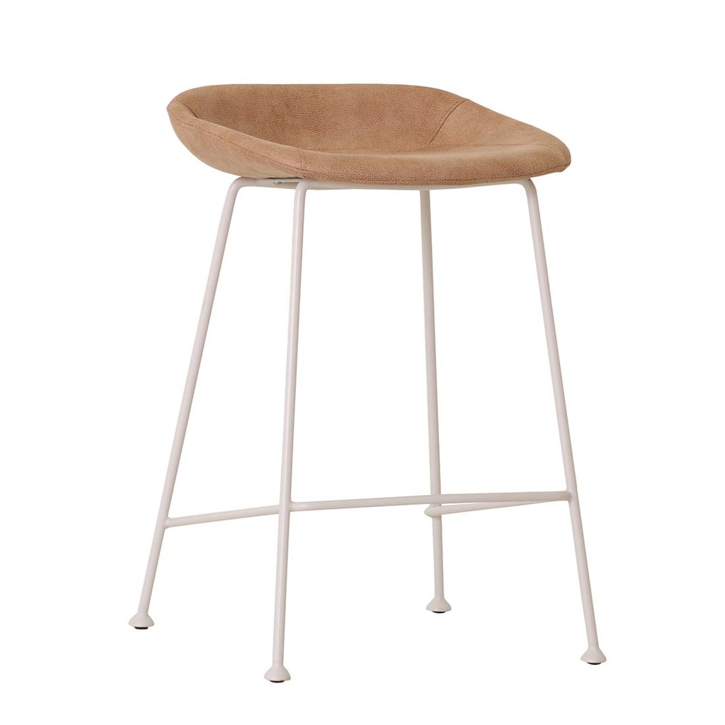 [TURNER-BARSTOOL-FAWN-WHITE-BS-TURN-X-WHITE] Turner Barstool - Fawn - White