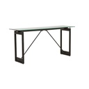 Barnes Trestle Console - Black Carbon