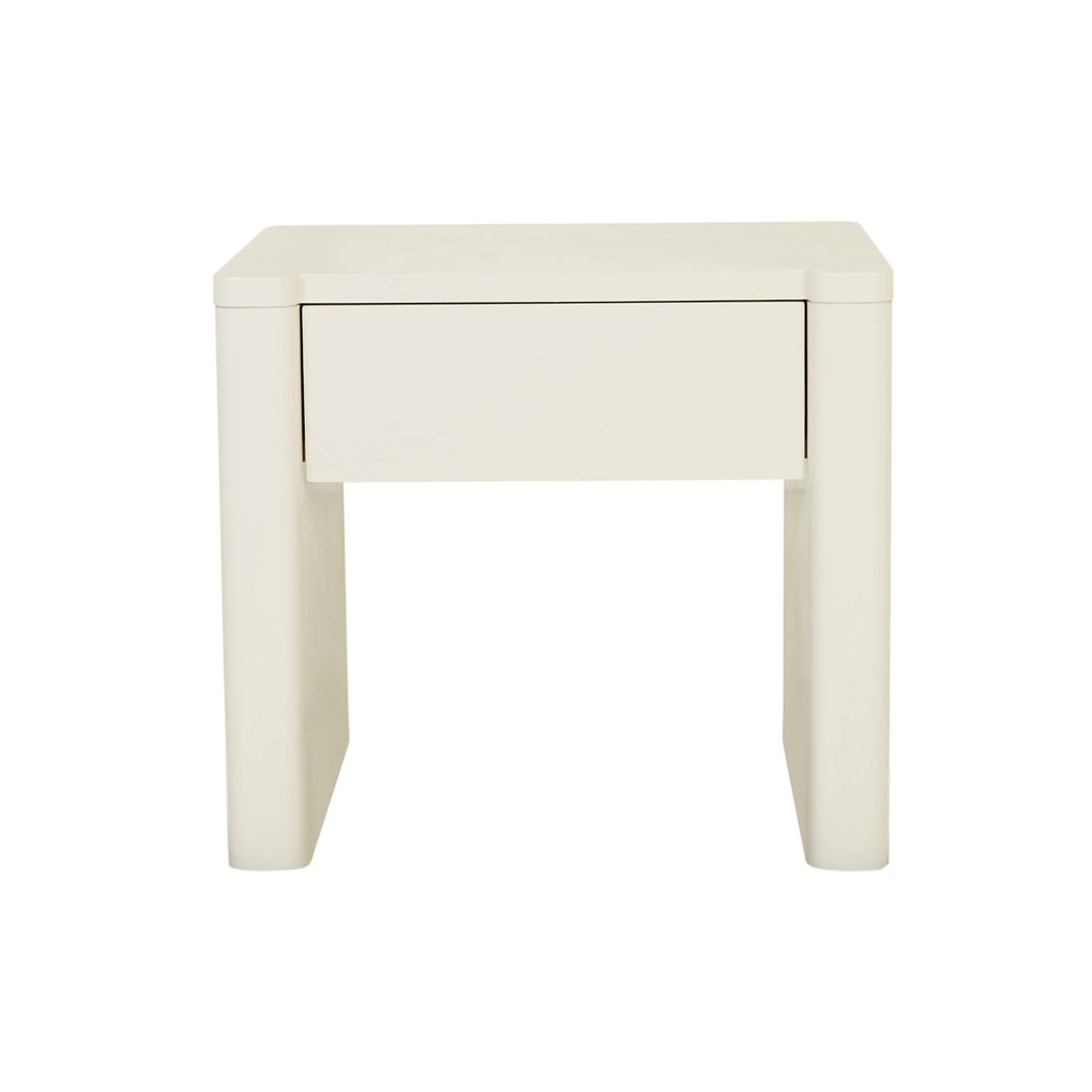 [AUGUST-1-DRAWER-BEDSIDE-PORCELAIN-SIDE-AUG-1DW] August 1 Drawer Bedside - Porcelain