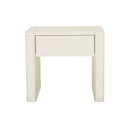 August 1 Drawer Bedside - Porcelain