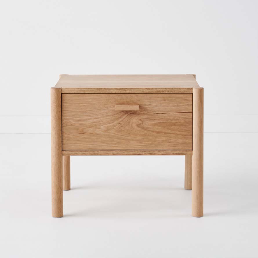 Axel Oak Bedside Table