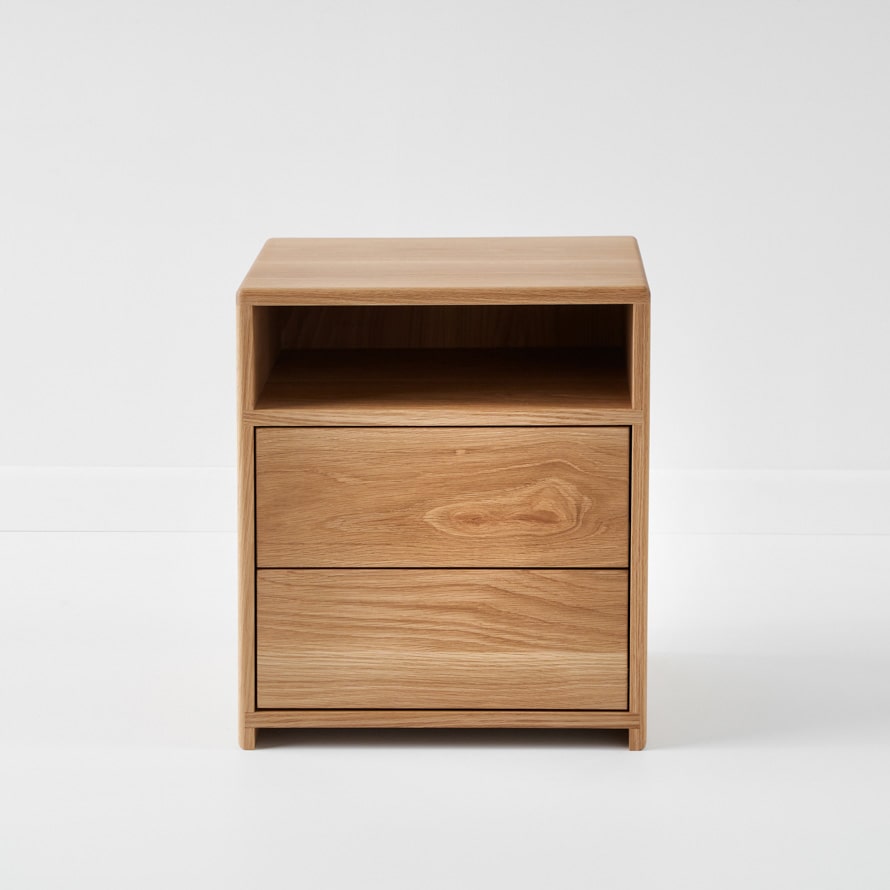 June Solid Timber Bedside Table
