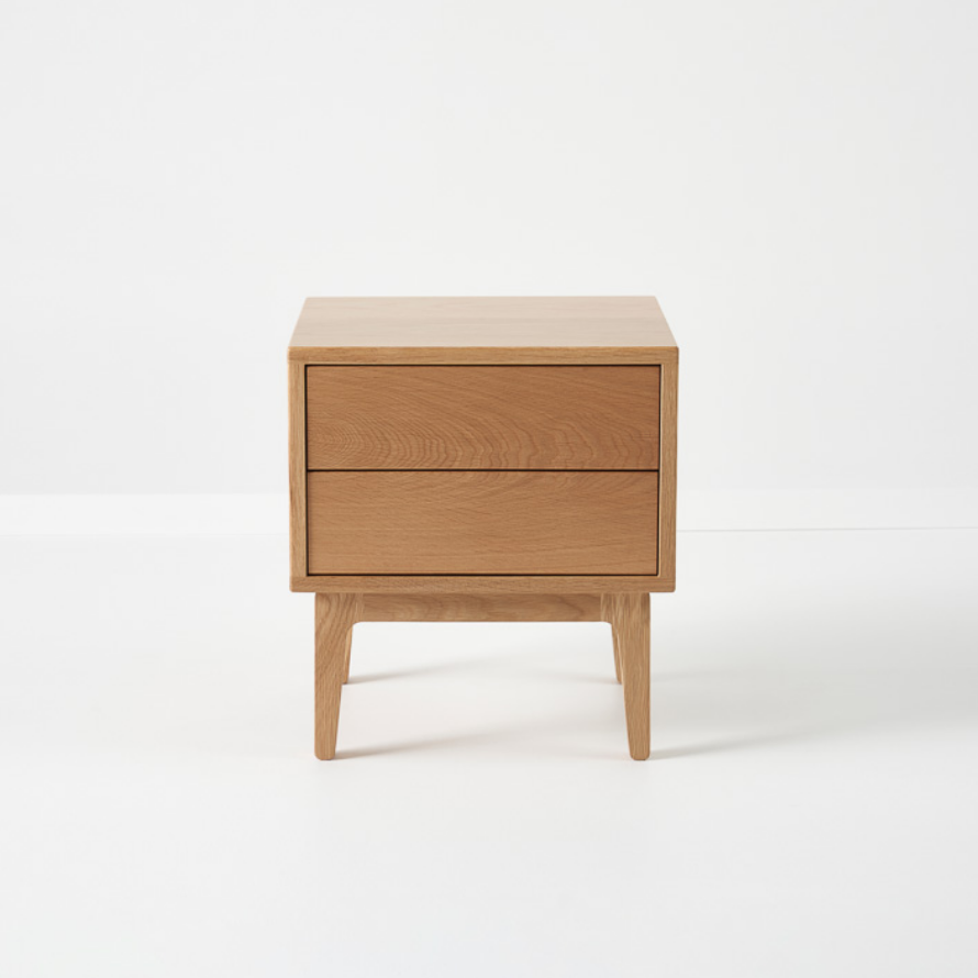 Lois Timber Bedside Table