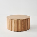 Tetra Round Timber Coffee Table