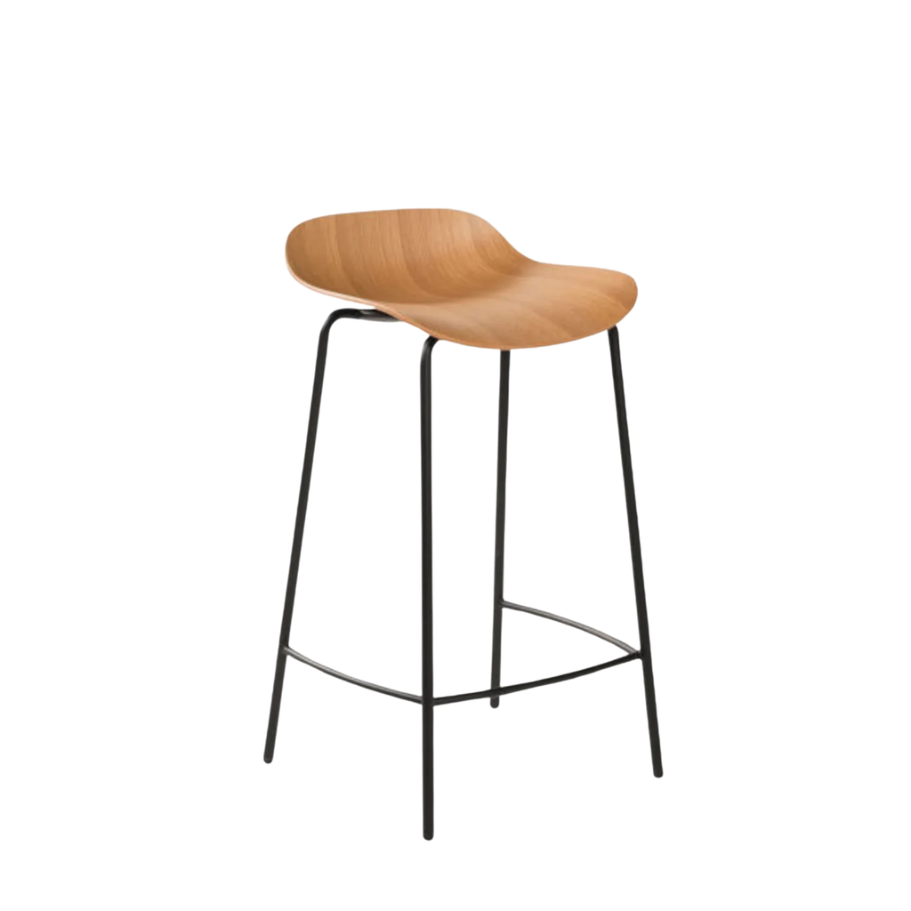 [CI-TSF0003] 3D Stool - Oak/Black