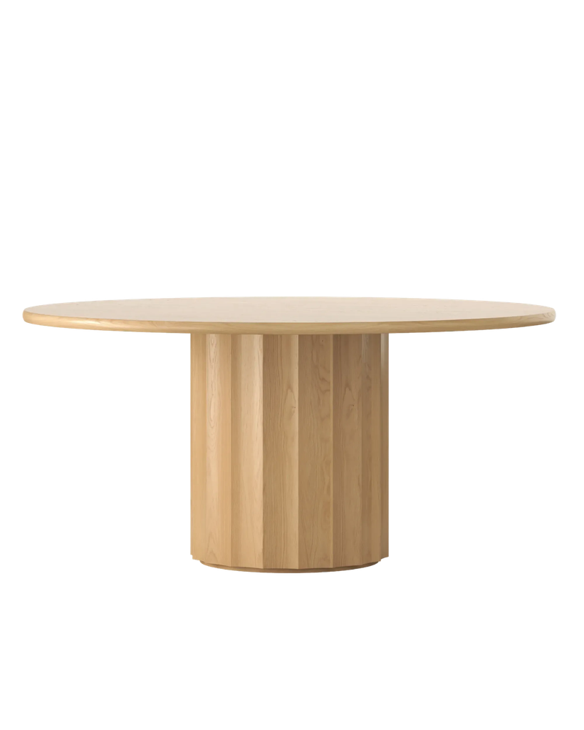 [MA-ANTON-DININGTBLRND160] Anton Round Dining Table 160cm - Oak