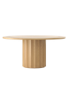 Anton Round Dining Table 160cm - Oak