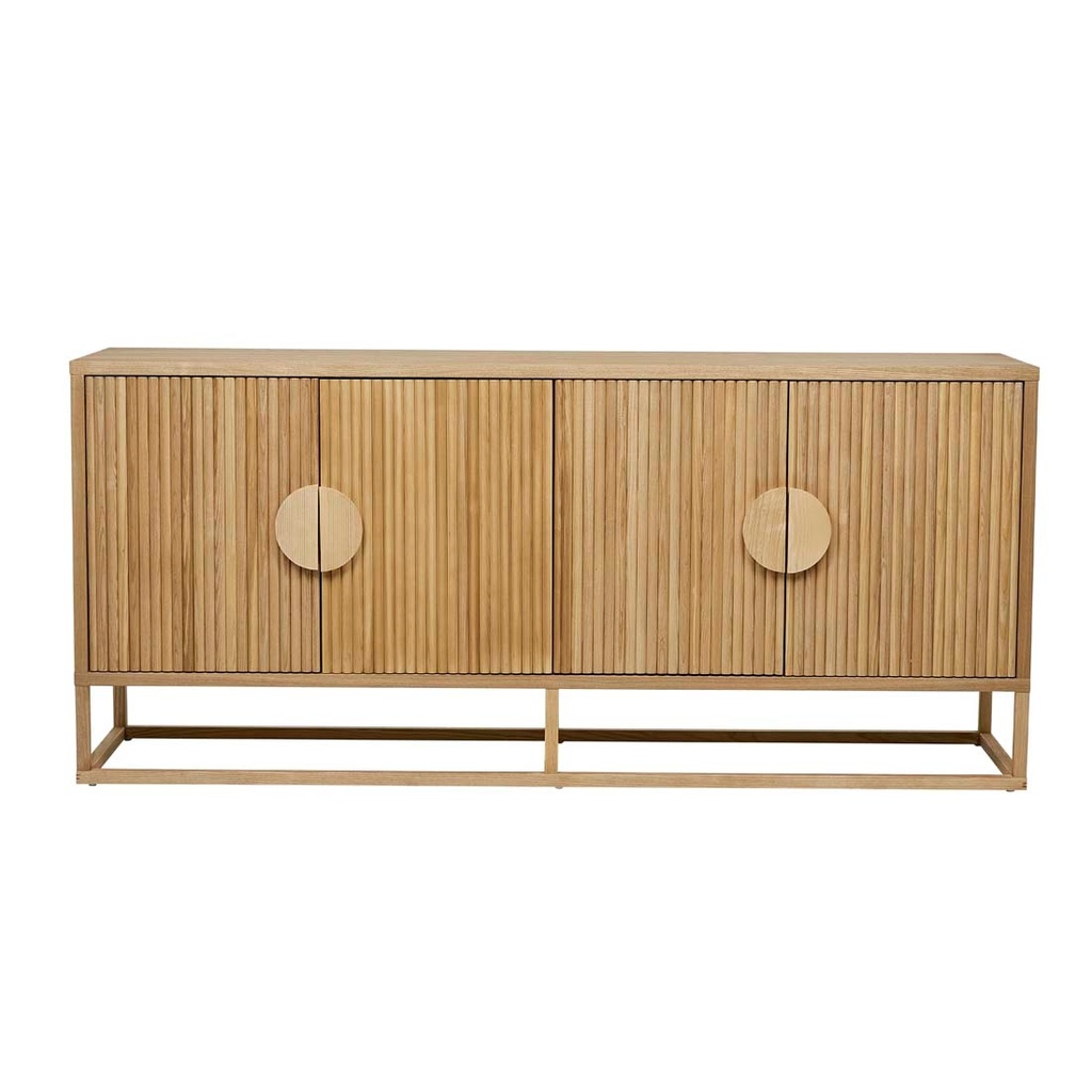 [BENJAMIN-RIPPLE-BUFFET-NATURAL-ASH-BUF-BEN-RIP] Benjamin Ripple Buffet - Natural Ash