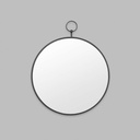 Antique Fob Mirror - Black