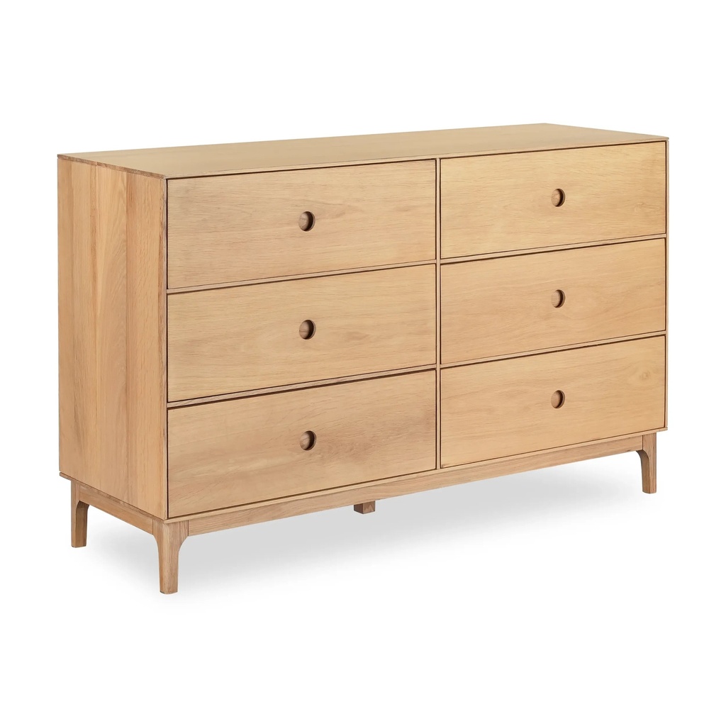 [SW-25-4] Ambience 6 Drawer Chest - Oak