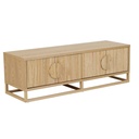 Benjamin Ripple Small Entertainment Unit - Natural Ash