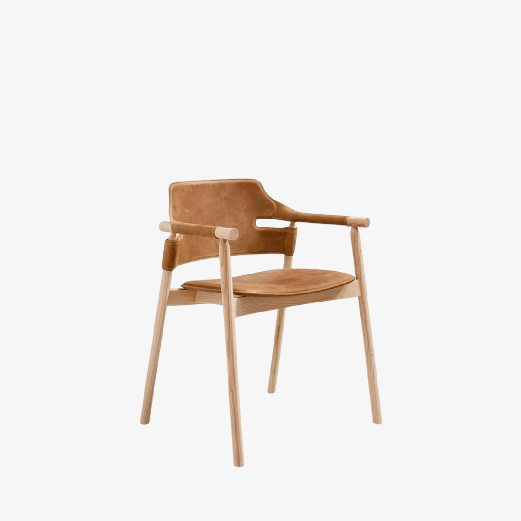Jacques Saddle Dining Chair
