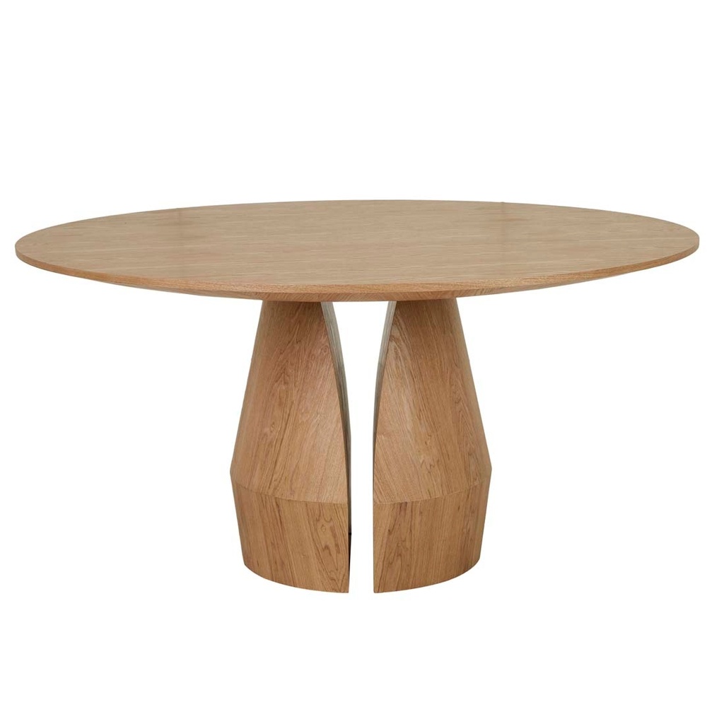 [BLOOM-DINING-TABLE-NATURAL-ASH-DT-BLOOM-X] Bloom Dining Table - Natural Ash