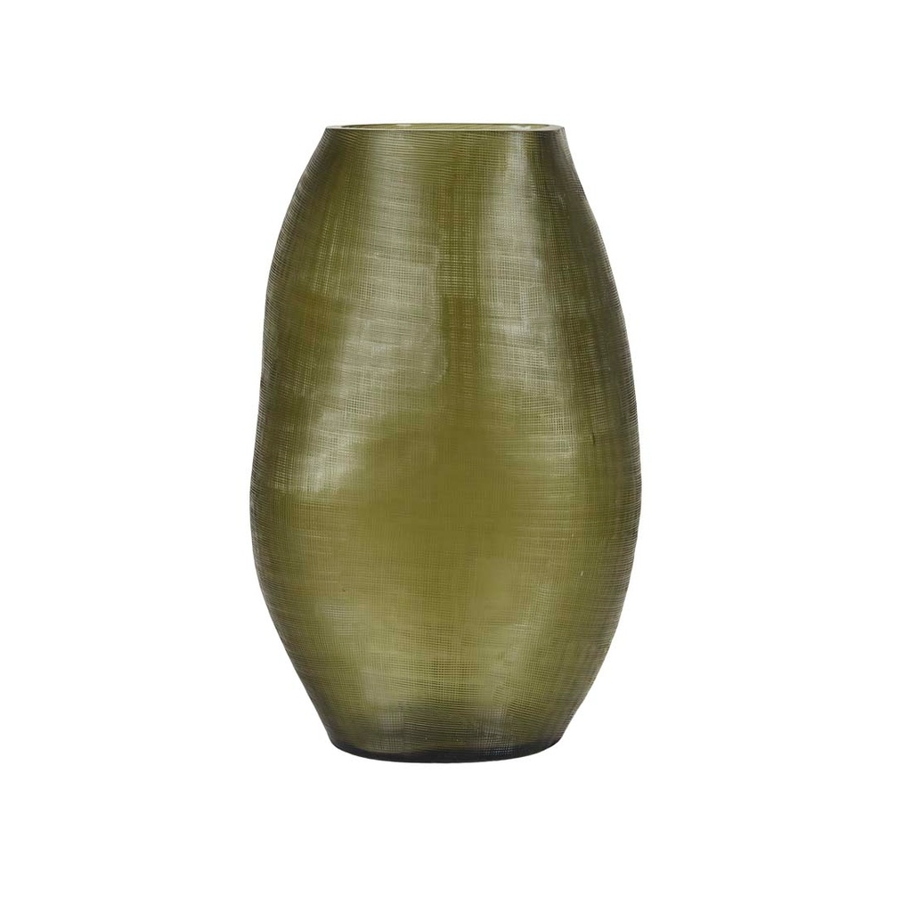 [BODEN-FORM-VASE-OLIVE-GREEN-DEC-BOD-FRM-VASE-X] Boden Form Vase - Olive Green