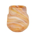 Boden Perry Large Vase - Amber Swirl