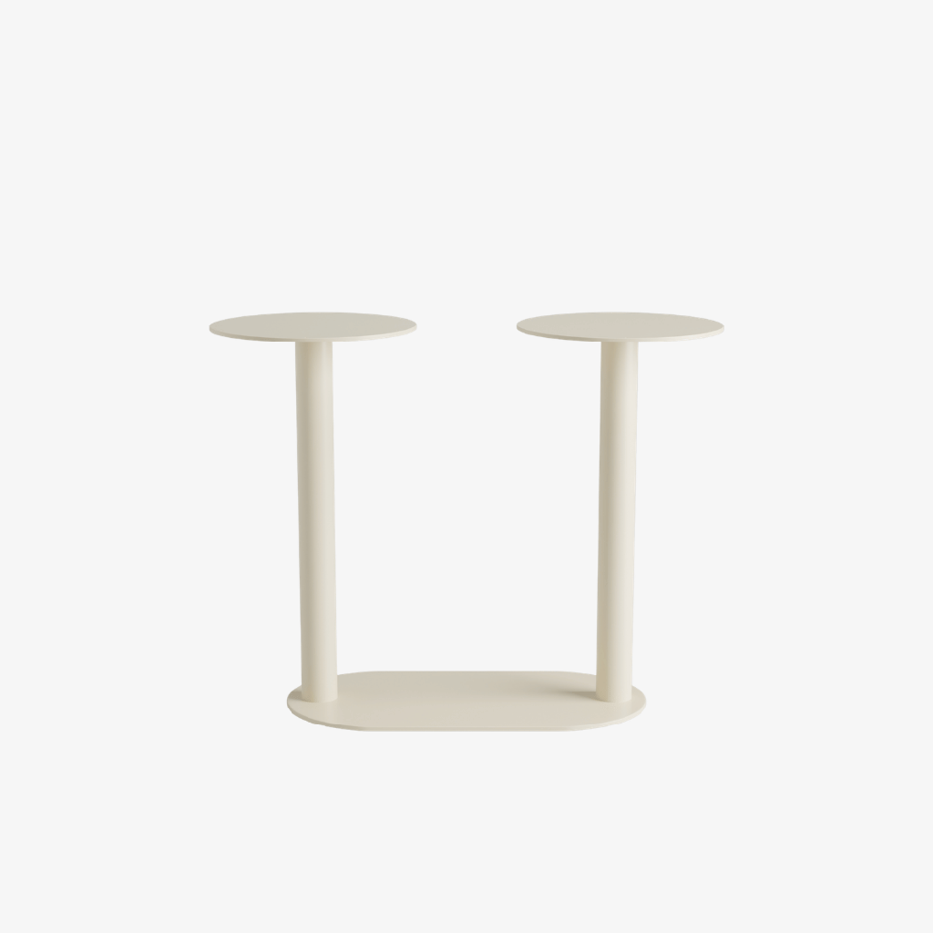 [RN-745368B-BB] Twin Column Bar Table Base